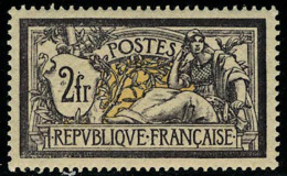 Neuf Sans Charnière N° 122, 2f Merson Violet Et Jaune, Centrage Parfait, Superbe - Autres & Non Classés