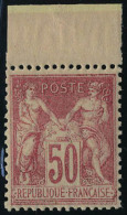 Neuf Sans Charnière N° 104, 50c Rose Type I, Bon Centrage, Bdf, T.B. - Autres & Non Classés