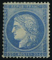 Neuf Avec Charnière N° 60A, 25c Bleu Type I T.B. - Sonstige & Ohne Zuordnung