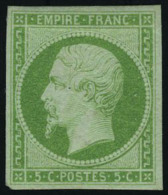 Neuf Avec Charnière N° 12, 5c Vert Très Frais, Cl, Signé Calves, T.B. - Sonstige & Ohne Zuordnung