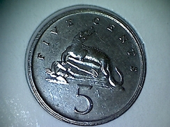 Jamaique 5 Cents 1989 - Jamaica