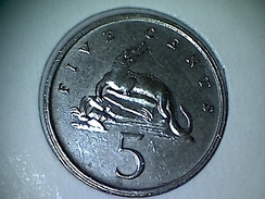 Jamaique 5 Cents 1989 - Jamaique