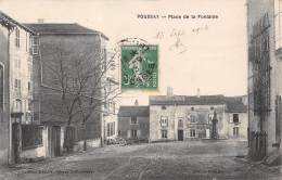 Poussay      88      Place De La Fontaine      (voir Scan) - Andere & Zonder Classificatie