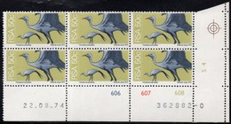South Africa - 1974 2nd Definitive 50c Crane Control Block (1974.08.22) (**) # SG 362 , Mi 461 - Blocchi & Foglietti
