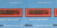 RIZLA WARNING PAPER 10 Left - Altri & Non Classificati