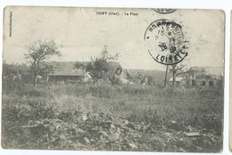 1027 - Gury - La Place - Ruines WW1 - Circulée Pour Romorantin - Duclos - Rare - Sonstige & Ohne Zuordnung