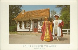 Guines-camp Du Drap D'or-personnages-saint Joseph Village--cpm - Guines