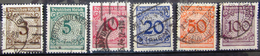 ALLEMAGNE EMPIRE                 N° 331/336                           OBLITERE - Used Stamps
