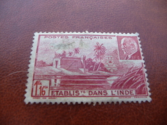 TIMBRE   INDE    N  126     COTE  0,70  EUROS   OBLITERE - Used Stamps