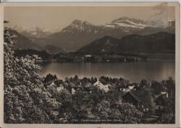 Vordermeggen Mit Den Alpen Im Frühling - Meggen