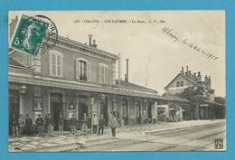 CPA 488 - Chemin De Fer La Gare LES LAUMES 21 - Autres & Non Classés