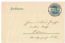 XA153    Postkarte 1910, BERLIN WILMERSDORF , Klarer Stempel Auf Beleg - Storia Postale