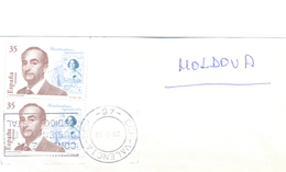 1998. Spain, The Letter Sent By Ordinary Post To Moldova - Covers & Documents