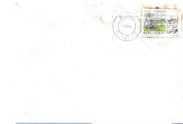 2001. Spain, The Letter Sent By Ordinary Post To Moldova - Cartas & Documentos