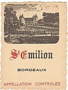 ETIQUETTE - BORDEAUX - SAINT EMILION - - Bordeaux