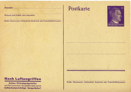 Drittes Reich 1943/44 Ganzsache Mi P 312/06 [130517KIV] - Cartes Postales