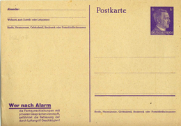 Drittes Reich 1943/44 Ganzsache Mi P 312/07 [130517KIV] - Postkarten