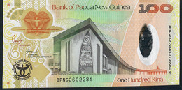 PAPUA NEW GUINEA P37 100 KINA 2008 COMMEMORATIVE UNC. - Papua Nuova Guinea