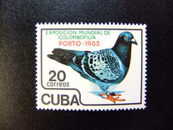 CUBA 1984 Expo Internacional De Colombofilia Yvert 2594 ** MNH - Neufs