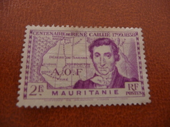 TIMBRE   MAURITANIE     N  96    COTE  1,50  EUROS  NEUF  TRACE  CHARNIERE - Nuevos