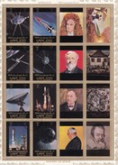 AJMAN STATE- FEUILLET DE 16 TIMBRES - HISTORY OF SPACE  /TB - Collections