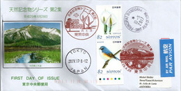 Parc National D'Oze & Mont Aizu-Komagatake, Sur Lettre Adressée ANDORRA, Avec Timbre à Date Arrivée - Covers & Documents
