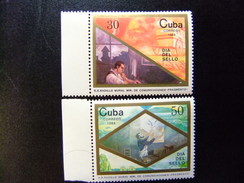 CUBA 1988 Día Del Sello Yvert 2847 / 2848 ** MNH - Neufs