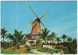 ARUBA - Nederlandse Antillen - 1970 - 20c St Eustatius + Flamme Vacation - View On The Olde Molen - Moulin - Viaggiata D - Aruba