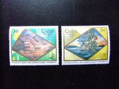 CUBA 1989 DÍA DEL SELLO Yvert 2933 / 2934 ** MNH - Neufs