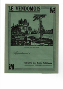 Protège Cahier LE VENDOMOIS Vendôme Porte St Georges Librairie Des écoles Publiques Loir Et Cher - Protège-cahiers