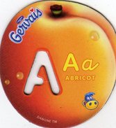 Magnets Magnet Alphabet Gervais Abricot A - Lettres & Chiffres