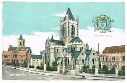 RB 1155 - 7 Early Postcards - Dublin Ireland Eire - All With City Coat Of Arms - Dublin