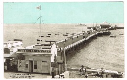 RB 1155 - 1905 Dainty Postcard - Pier & London Boat - Clacton-on-Sea Essex - Clacton On Sea