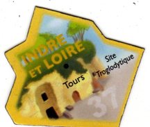 Magnets Magnet Le Gaulois Departement Tourisme France 37 Indre Et Loire - Tourisme