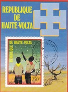 REPUBLIQUE DE HAUTE-VOLTA- BLOC SCOUTS - OBLIT. OUAGADOUGOU 197. / 6856 - Gebraucht