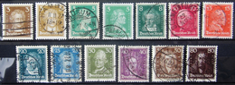 ALLEMAGNE EMPIRE                 N° 379/389                            OBLITERE - Used Stamps