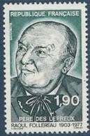 FR YT 2453 " Hommage Raoul Follereau " 1987 Neuf** - Unused Stamps