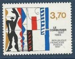 FR YT 2470 " Le Corbusier " 1987 Neuf** - Unused Stamps