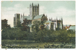 Wells Cathedral, 1908 Postcard - Wells