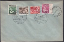 Yugoslavia Kingdom 1938 Mi#366-369 FDC First Day Cancel Cover - Lettres & Documents