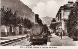 S 1   -    750    -    UGINE    -   ( 73 )   -                     Intérieur  De  La  Gare   - - Ugine