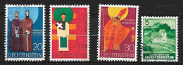 LIECHTENSTEIN  Lot De Timbres Oblitérés - Sammlungen