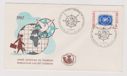 Enveloppe Brief Cover FDC 1er Jour 1407 Année Mondiale Du Tourisme - 1961-1970