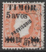 Timor – 1894 King Luiz Overprinted - Timor