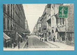 CPA 1914 - Rue De Clignancourt Maison Du Peuple (XVIIIème Arrt.) Coll. FLEURY - Distrito: 18