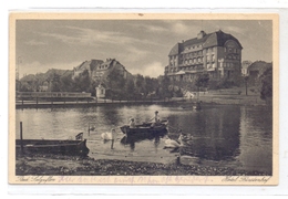 4902 BAD SALZUFLEN, Hotel Fürstenhof, Kahnweiher, 1931 - Bad Salzuflen