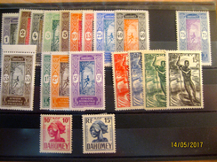 Dahomey 20 Timbres Neufs - Unused Stamps