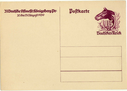 Drittes Reich 1939 Ganzsache Mi P 281 *, Ostmesse [140517KIV] - Cartes Postales