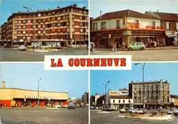 93-LA COURNEUVE- LE CARREFOUR DES 4 ROUTES , MULTIVUES - La Courneuve