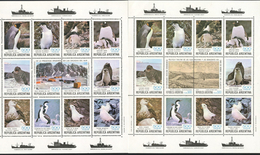 ARGENTINE 1980 Blocs N° 25/26 ** Neufs MNH Superbes Cote 35 € Faune Oiseaux Birds Fauna Bateaux Boats Ships - Blokken & Velletjes